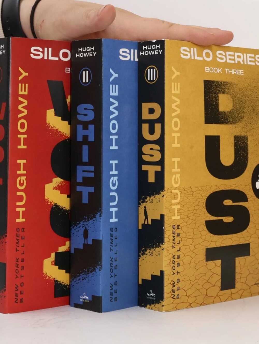 Silo Series 3-Book Trilogy Box Set Wool Shift Dust by Hugh Howey